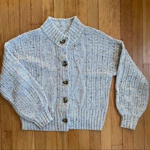 Madewell cropped cardigan